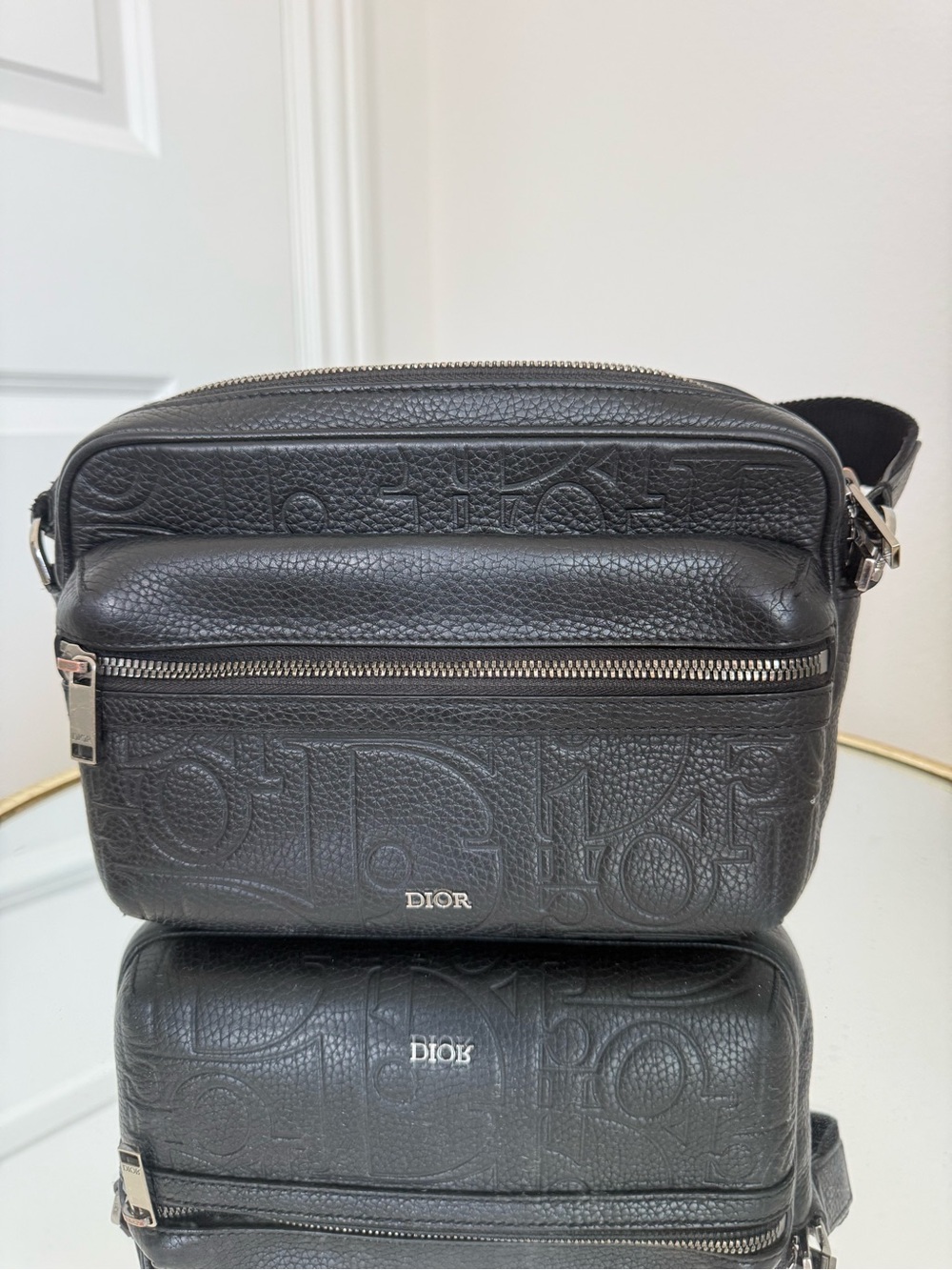 DIOR RIDER 2.0 ZIPPED MESSENGER BAG - Picture 7 of 9